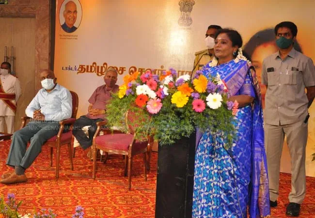 telangana state governor dr.Tamilisai Soundararajan speech at chennai 