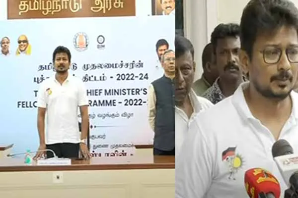 Union Minister L Murugan says Will Udayanidhi Stalin step down