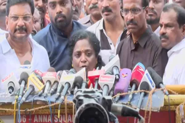 Tamilisai insists CBI investigation is definitely needed 