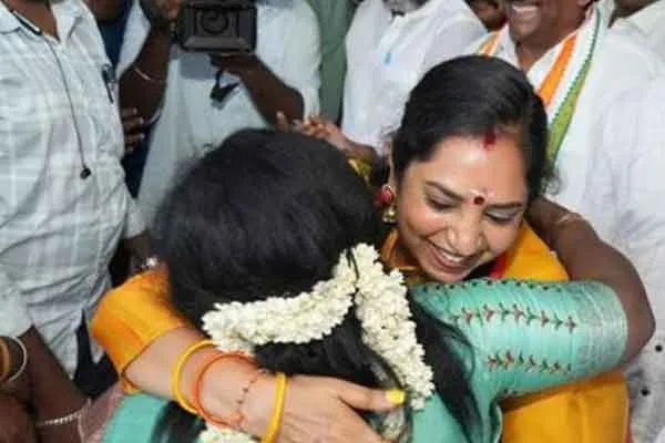 Opposition candidates shared congratulations