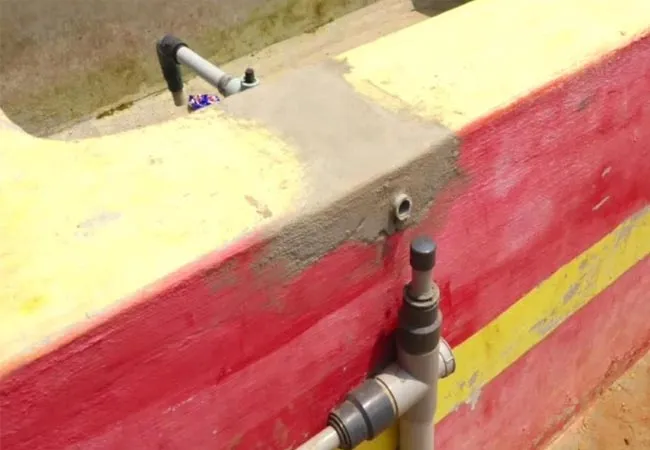 color not satisfied water connection cancel panchayat president 