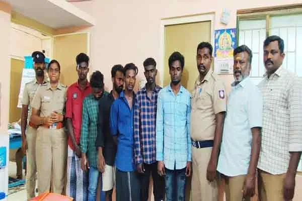 thiruvarur nannilam tasmac worker incident police action taken by immidietly