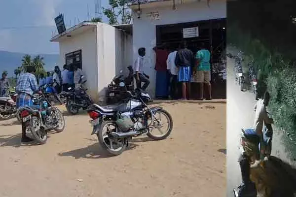 tirupattur vaniyambadi settiyapanur tasmac shop salesman two wheeler cctv footage relaesed  