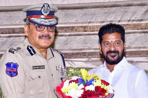 Suspension order of Telangana DGP revoked for Meeting with CM  Revanth Reddy;
