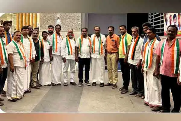 Rjini fans joined in congress 