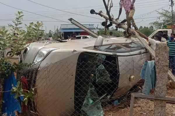 Sivagangai Collector car accident 