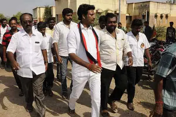 Anbil Mahesh poyamozhi thanked his constituency people 