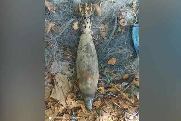 Some metal found in fishermen's net ..! Shocked fishermen ..!