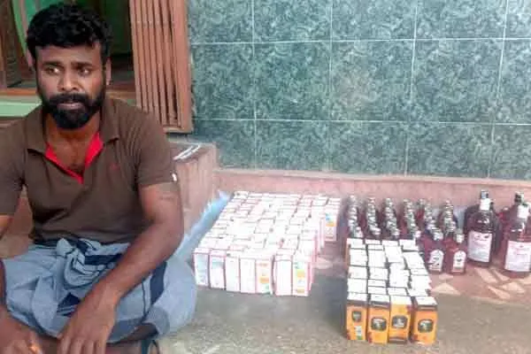 Liquor from karnataka to tamilnadu by train 