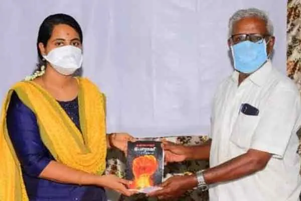 Sub Collector Anu who got transfer..   