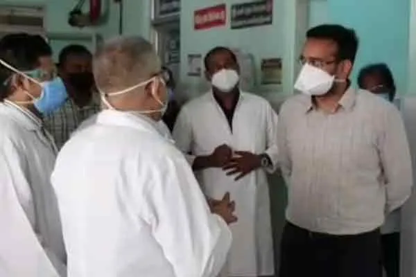 Corona ward oxygen tube leak patient  passes away 