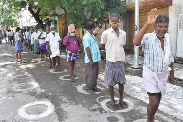 Alcoholics waiting since 6am ...!