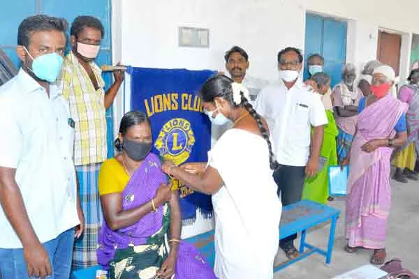 Vaccination camp in Perambalur district ..!