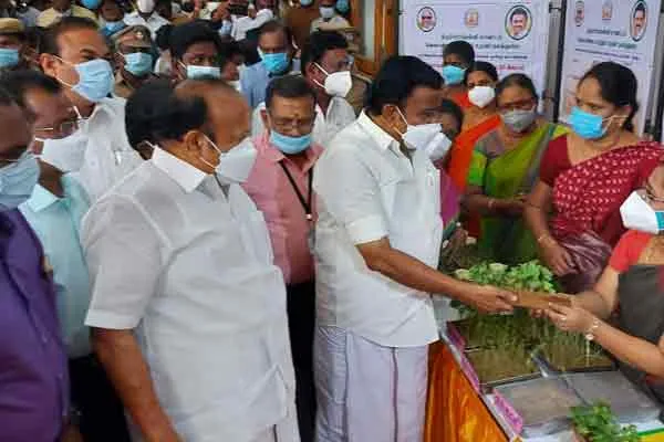 Agricultural Financial Statement; Minister MRK Paneer Selvam in consultation with farmers. ..!