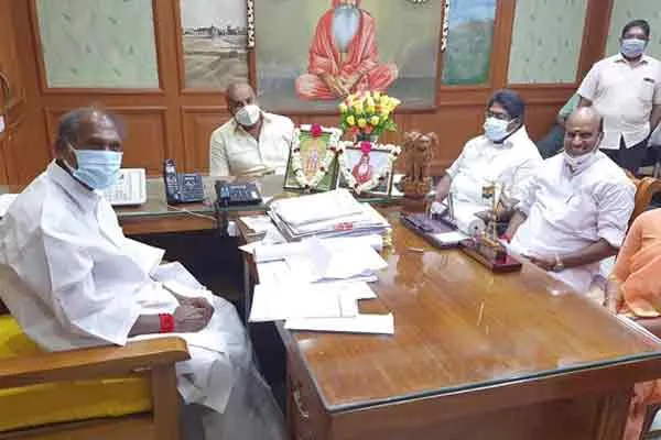 mekedatudam issue; Puducherry Chief Minister Rangasamy's letter to the Prime Minister ..!