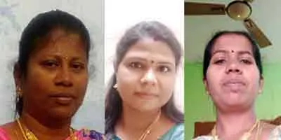Rajini makkal mandram women district secretaries joins DMK
