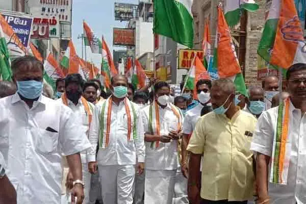 Pegasus issue pondicherry congress members struggle 