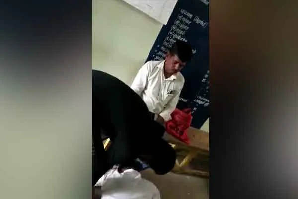 Caste atrocity that made a government employee fall on his feet  