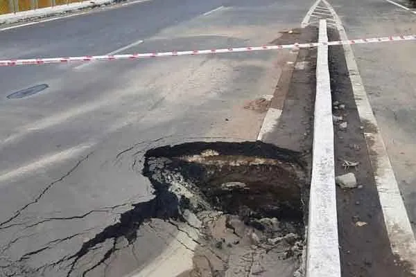 Sudden intrusion on the highway near Chidambaram ...
