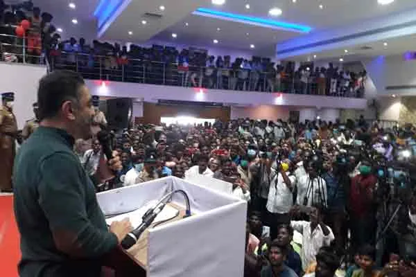 kamalhasan speech at vilupuram