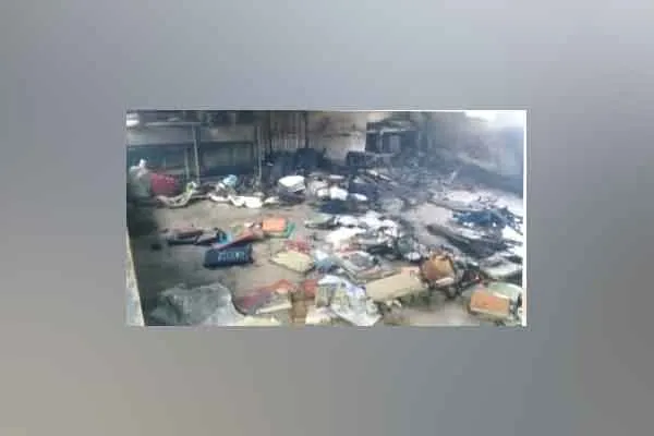 fire accident at Thittakudi government school  