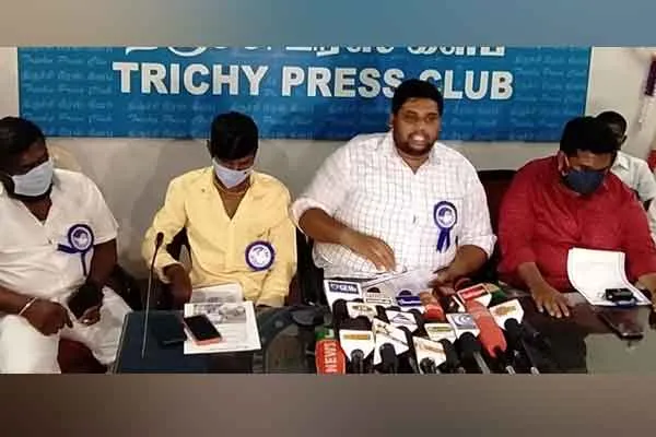 Vijay People's Movement executives condemn Pussy Anand's visit to Trichy