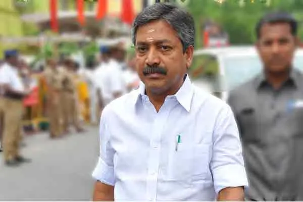 ADMK Minister cv shanmugam press meet at viluppuram 