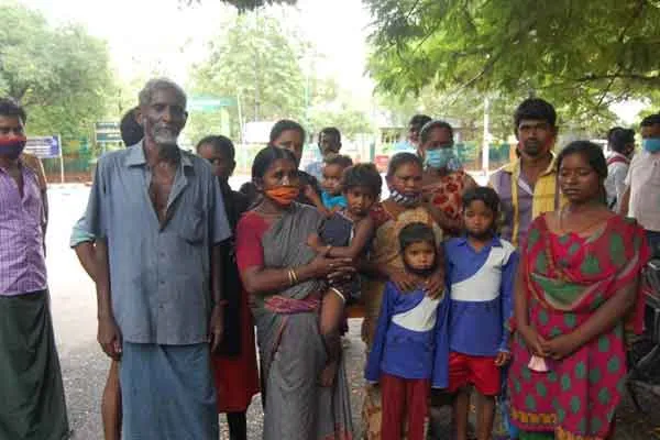 Family struggle in dindigul district collector office 