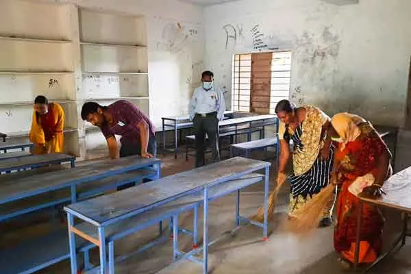 Opening of schools; Intensity of cleaning tasks!