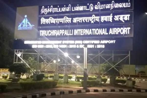 Trichy Airport in Tamil Nadu tops national monetization plan 