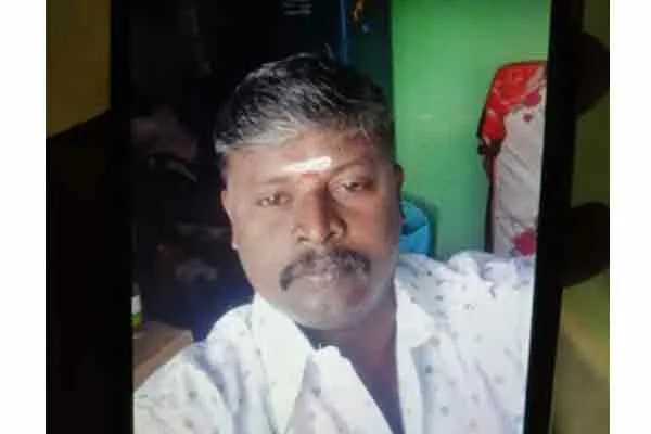 Kumbakonam tharasuram market man accident 