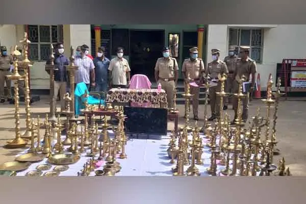 Temple Robber arrested by kanyakumari police 