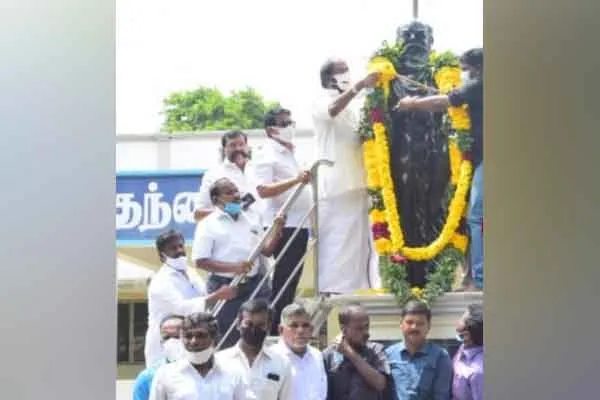 Periyar's birthday; Trichy Siva tribute 