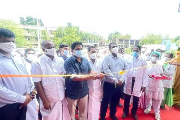 Ravikumar MP Tweet about PM Cares PSA Plant 