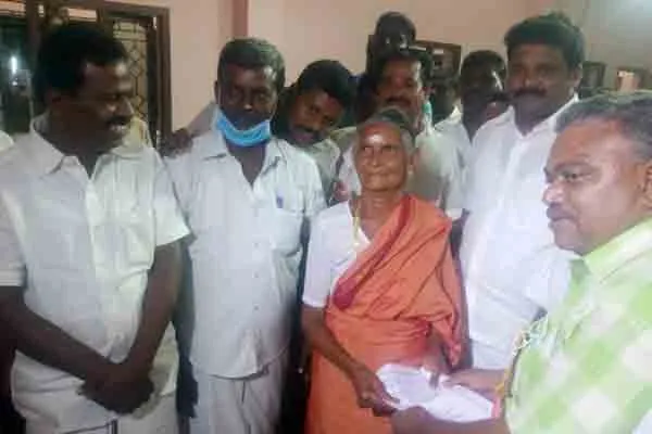90 years old lady Perumathal won in local body election in sivanthipatti 