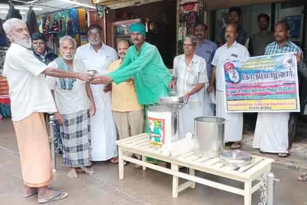 nammazhvar Memorial Day  ariyalur district 