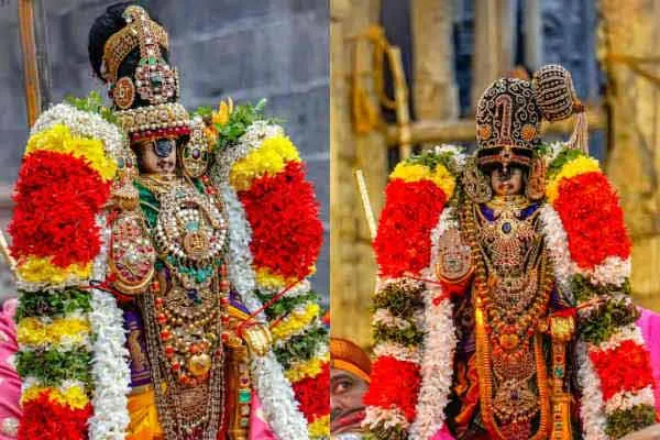 Srirangam Ranga Nachiyar Swing Festival Completed