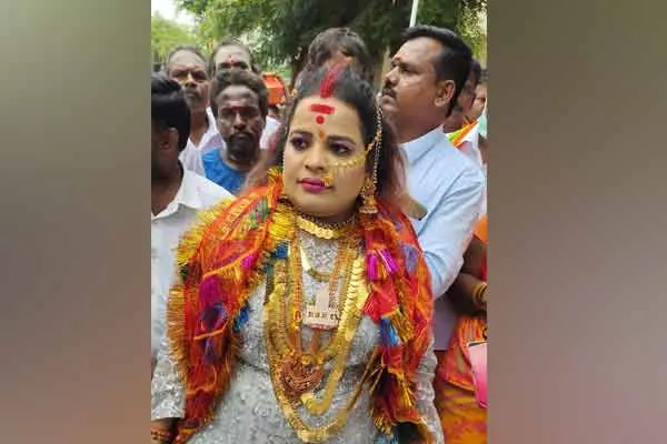 ‘M.G.R. Named Pavithra..   Kali Mata  visit Tanjore 