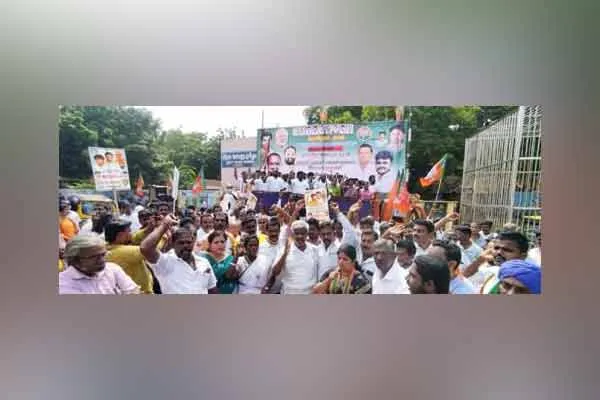  Tamil Nadu BJP  petrol price issue 