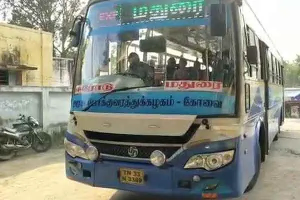 The woman who consumed alcohol and traveled in government bus has been arrested 