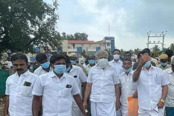 “The laid-back bus station; Commencement of works in DMK regime ”- I. Periyasamy  