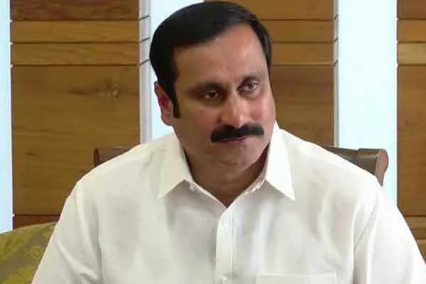 Anbumani twit about Chief Minister MK Stalin's announcement  