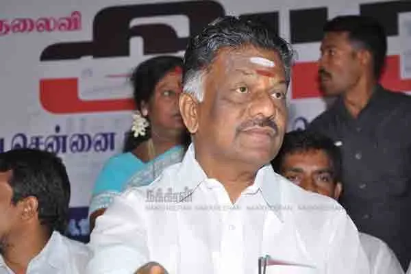 ADMK Leader O Panneerselvam comment on NEET Exam Governor issue 