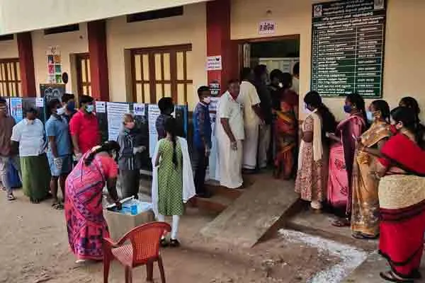 DMK candidate who overtake  ADMK candidate!