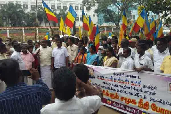 PMK 20% reservation; Petition to  the Municipal Commissioner  