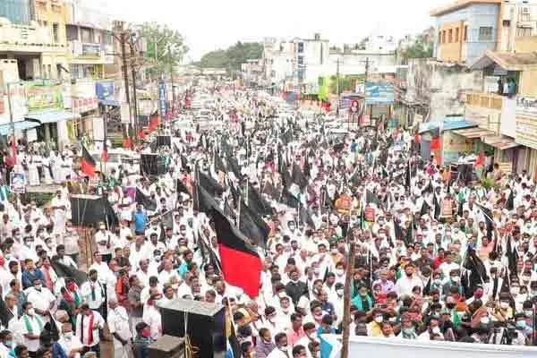 “Until the agriculture law is withdrawn,”- Ponmudi