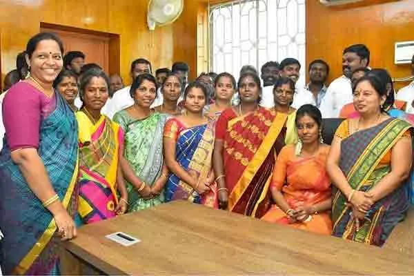 DMK councilors who were out of breath!