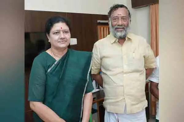 Is O.P.S. moving political steps with O.Raja?