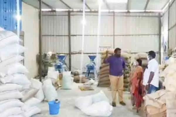 Ration rice  as flour, not rice!