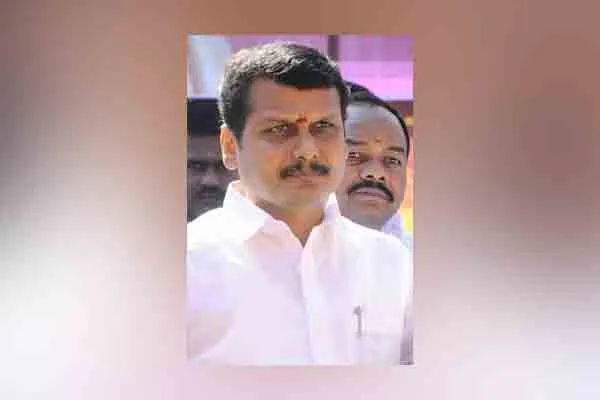 Minister Senthil Balaji who indirectly criticized Annamalai